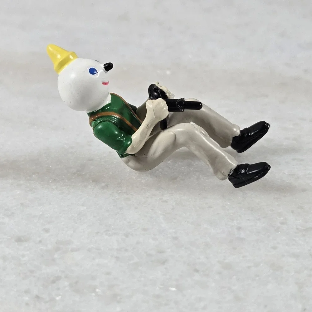 Vtg 2000 Jack‎ in the Box Mascot Figure with Steering Wheel - Replacement No Car